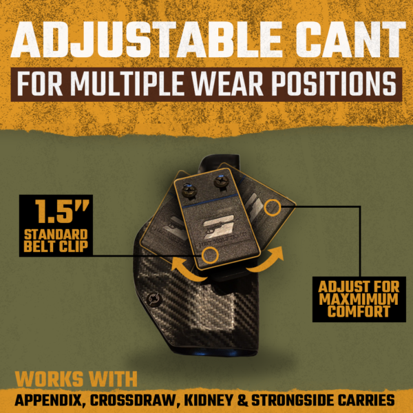 Protector Plus Rigid Concealed Holster with Versa Clip - Image 4