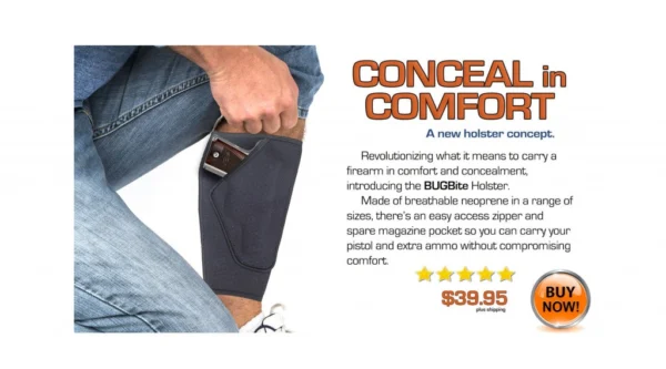 Bugbite Ankle Holster 3