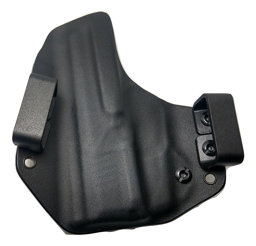 Details about   LT BLACK CUSTOM OWB Leather Holster YOUR CHOICE:rh,lh-laser-slide-cant-belt-mag+ 
