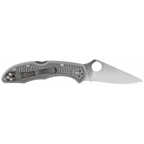 SPYDERCO DELICA4 FFG PLAINEDGE GREY - Image 2