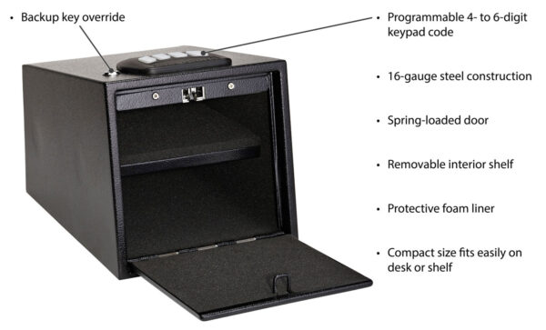 SNAPSAFE 75430      KEYPAD VAULT 2 GUN - Image 2