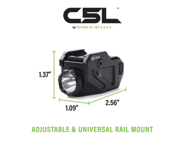 VIR 930-0027  C5L UNV GRN LSR 650 LUM TACT LGHT - Image 2
