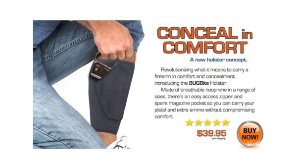 Bugbite-Ankle-Holster-Featured.jpg BUGbite Holster -Concealed Ankle Holster