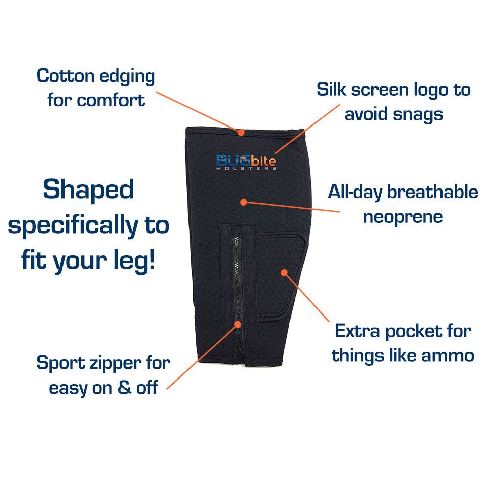 BUGBite Concealed Ankle Gun Holster | Just Holster It
