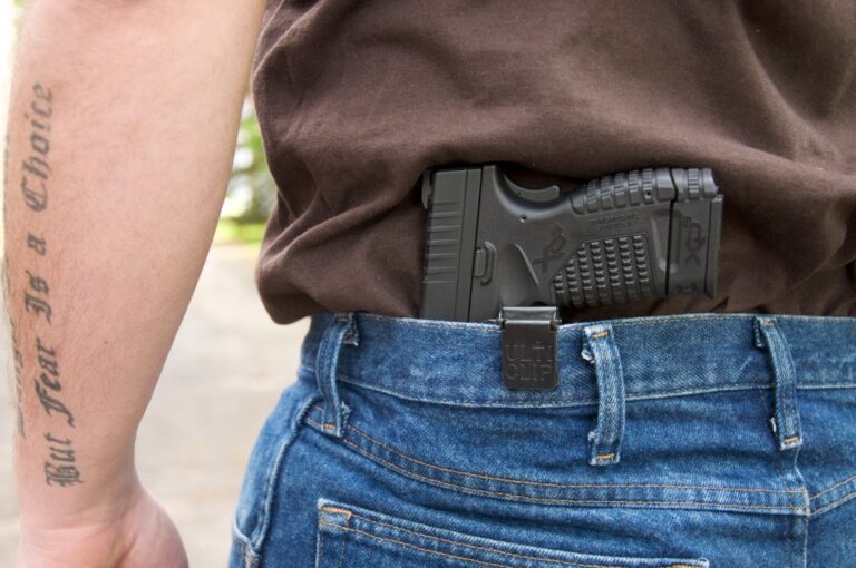 Where Should a Holster Sit