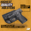 Protector Plus Rigid Concealed Holster with Versa Clip