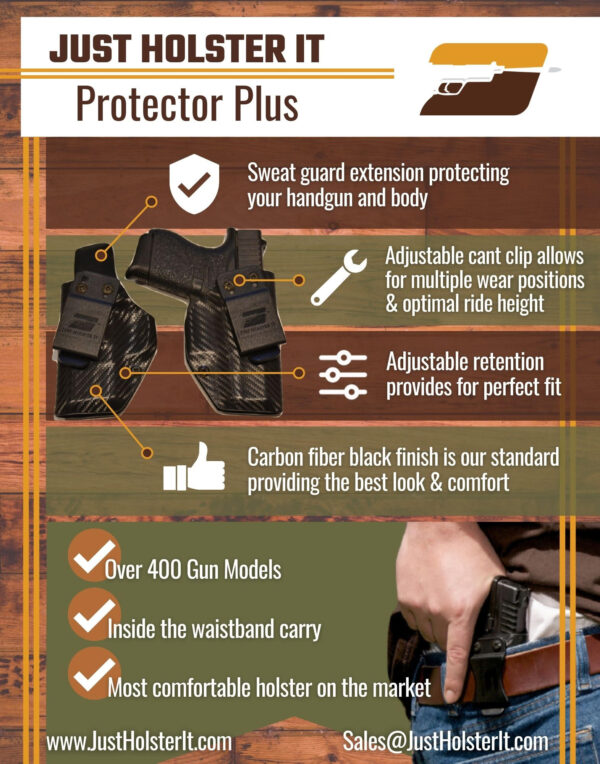 Laser Model IWB Holster with Versa Clip
