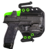 custom Green OWB Holster