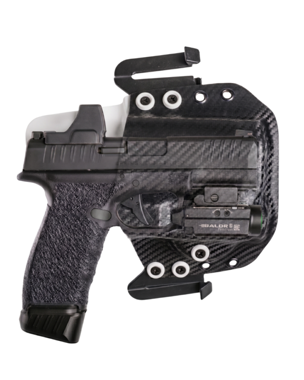 custom White OWB Holster