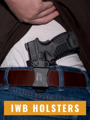 1791 Leather Holster Black-Left Hand