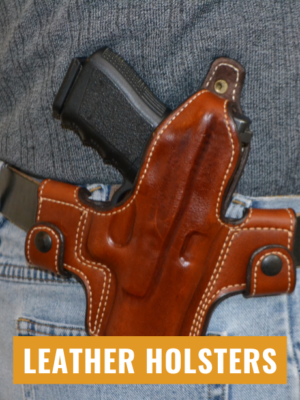 1791 Leather Holster Black-Left Hand