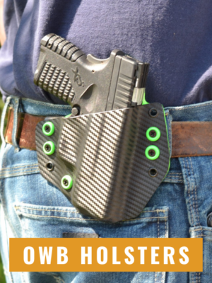 1791 Leather Holster Black-Left Hand
