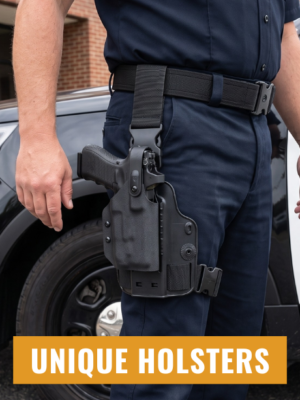 1791 Leather Holster Black-Left Hand