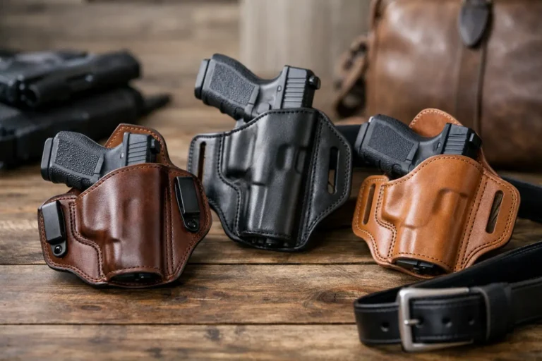 Best Leather Holsters for Men That Carry Well